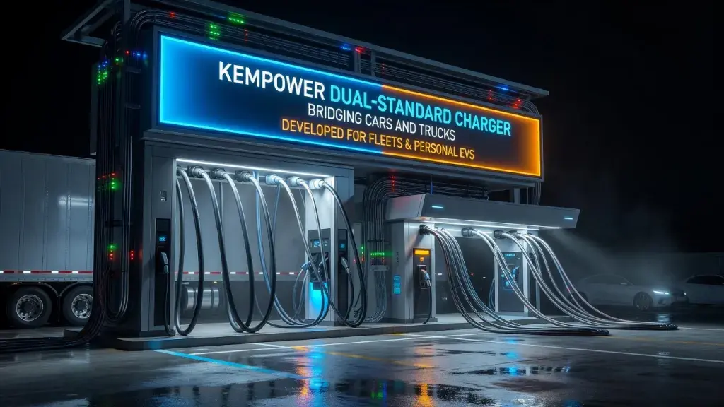 Kempower Debuts Dual-Standard Charger Bridging Cars and Trucks